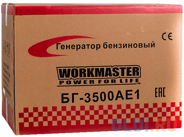 Бензиновый генератор БГ-3500АE1 WorkMaster