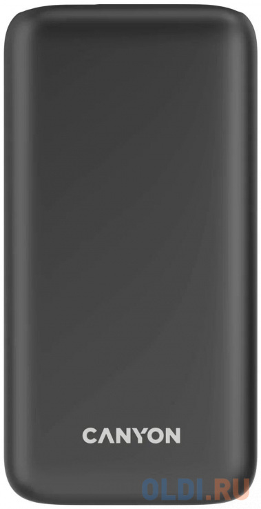 Внешний аккумулятор Power Bank 30000 мАч Canyon PB - 301 черный