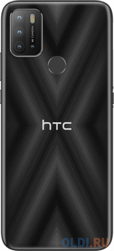 Смартфон HTC Wildfire E2 Plus 64Gb 4Gb черный моноблок 3G 4G 2Sim 6.82" 720x1640 Android 11 13Mpix 802.11 a/b/g/n/ac GPS GSM900/1800 GSM1900 Touc в Москвe