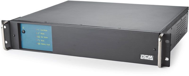 ИБП Powercom King Pro RM KIN-600AP RM (1U) USB 360Вт черный