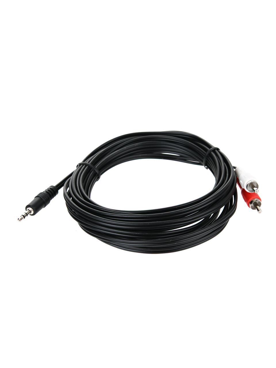 Кабель Telecom Audio Jack (M) - 2xRCA (M) 3.5мм 5м TAV7183-5M