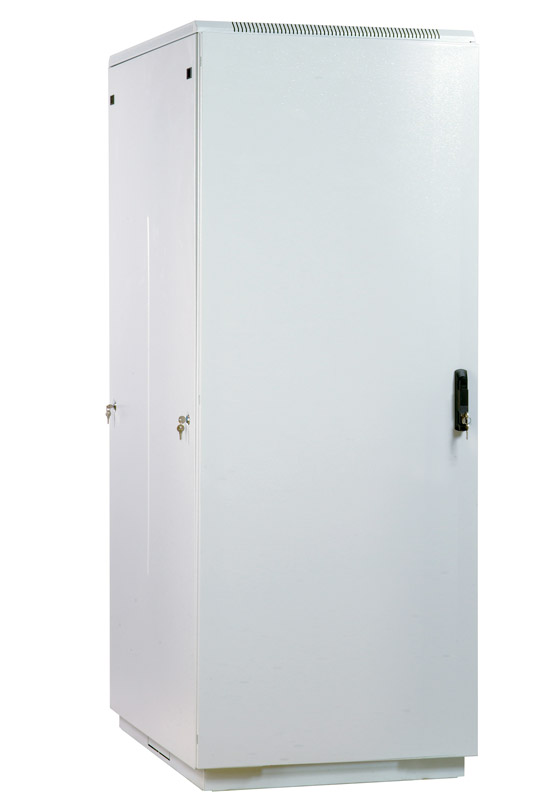 Шкаф телекоммуникационный напольный 42U 800x800 мм, металл, серый, разборный, ЦМО ШТК-М ШТК-М-42.8.8-3ААА (30144522900)