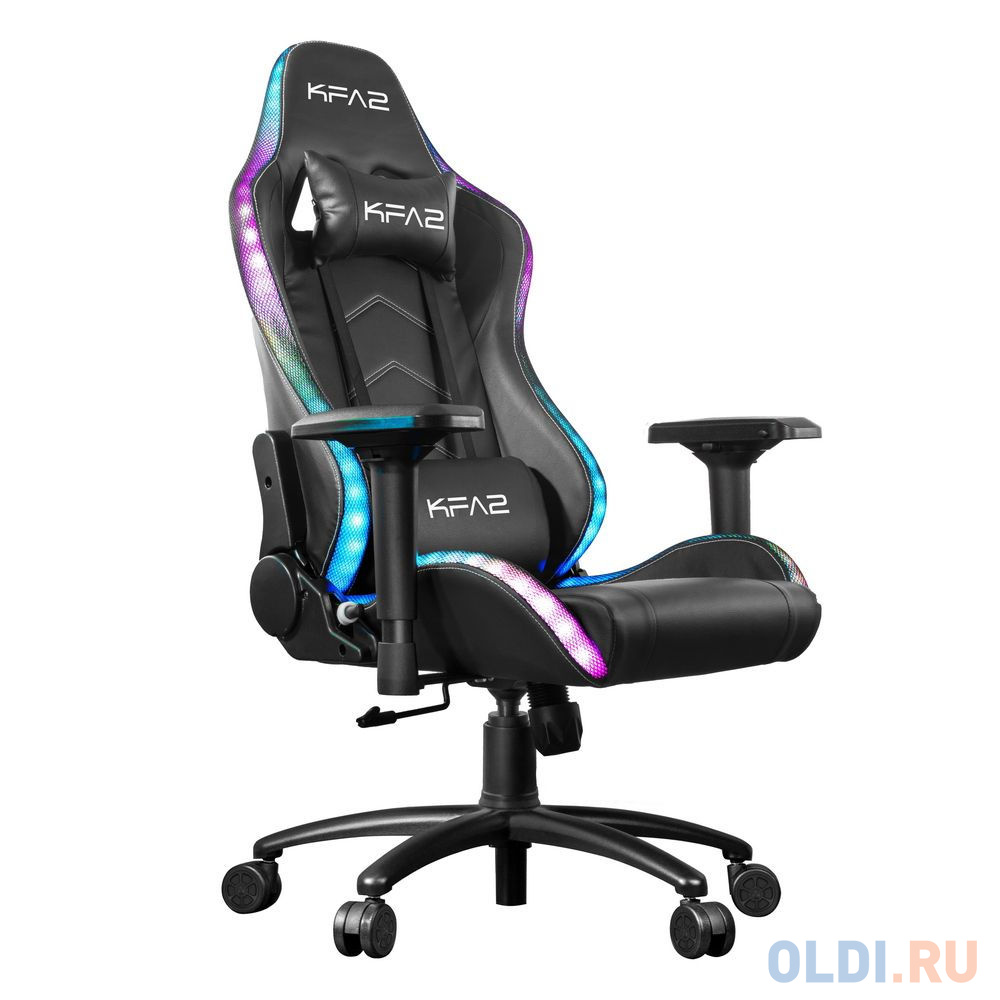 KFA2 Gaming Chair 01 RGB SE Black With RGB remote control