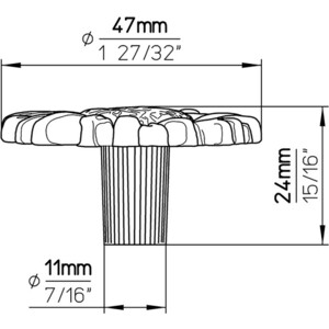 Ручка мебельная Siro 1082-47ZN29