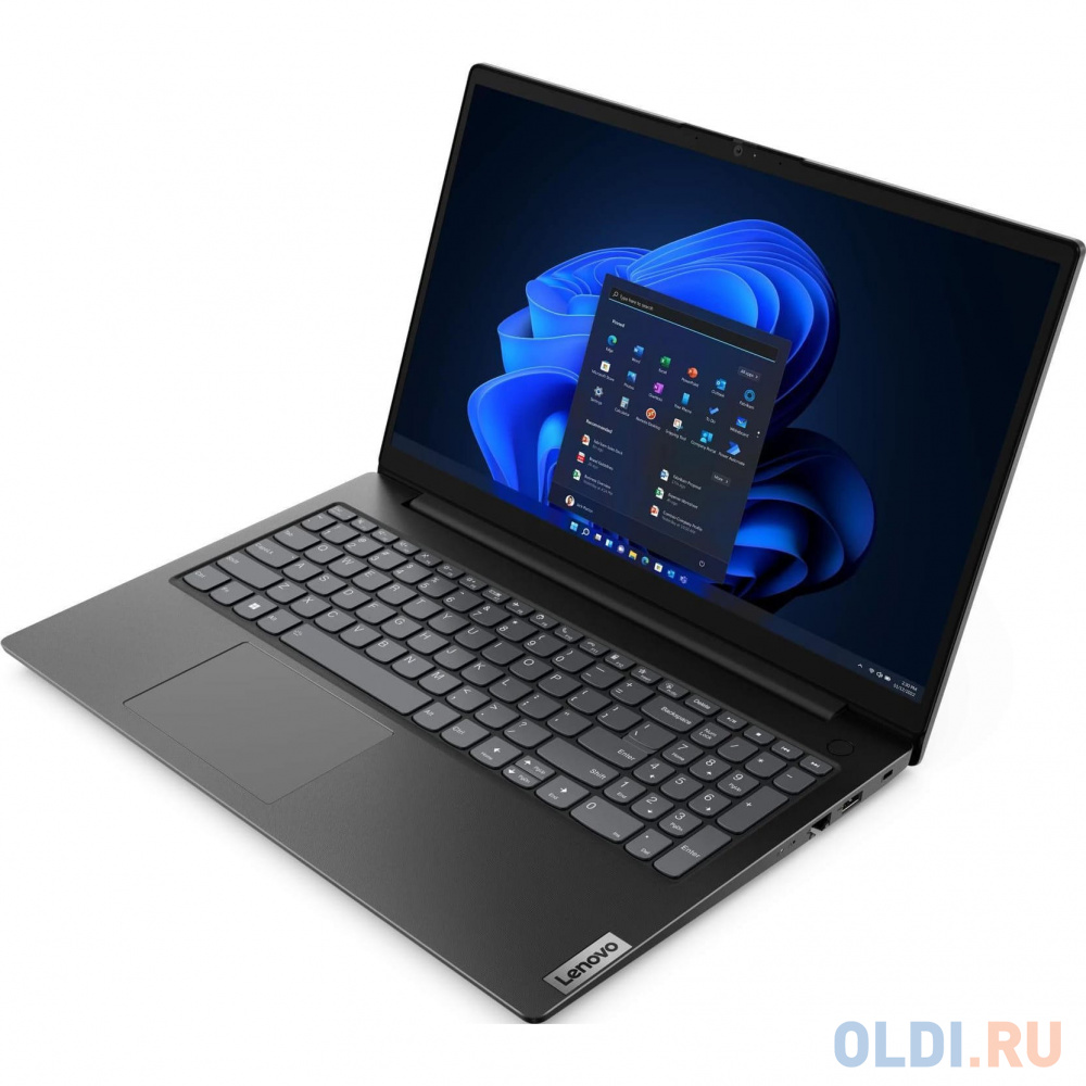 Ноутбук Lenovo V15 15.6" FHD/Intel Core i3 1215U/8GB/256Gb/DOS/Black/сумка в комплекте