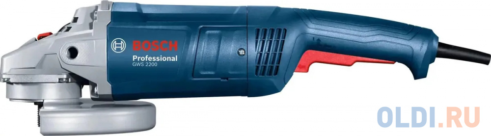 Углошлифовальная машина Bosch GWS 2200 2200Вт 6500об/мин рез.шпин.:M14 d=230мм (06018C0320)