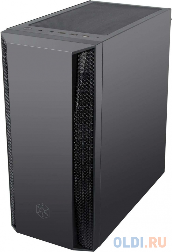 Корпус ATX SilverStone SST-FAB1B-G-V2 Без БП чёрный