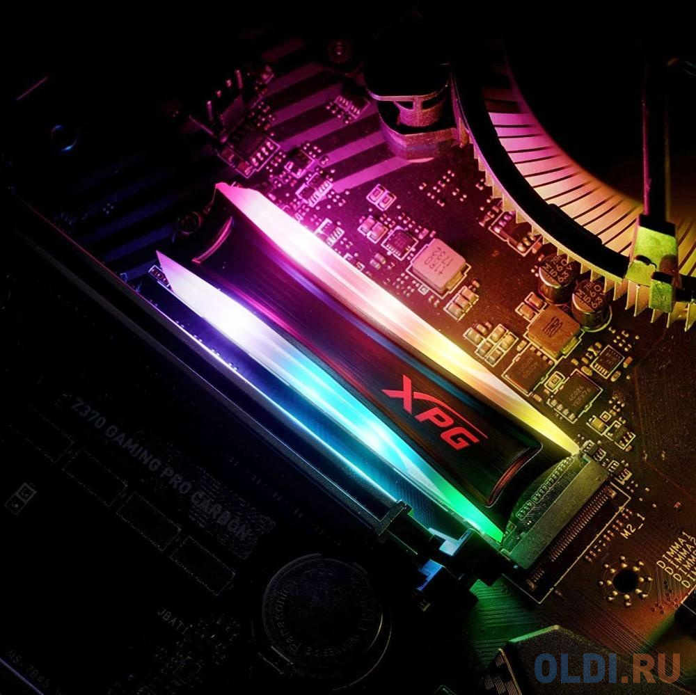 SSD накопитель A-Data XPG Spectrix S40G RGB 256 Gb PCI-E 3.0 x4 в Москвe