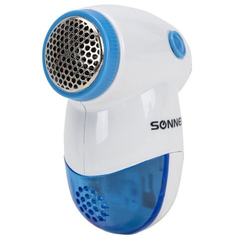 Машинка для удаления катышков Sonnen FS-8809, белый/голубой ( 455465)
