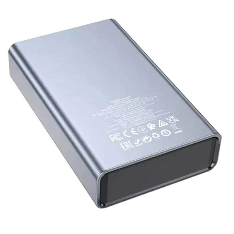 Внешний аккумулятор Borofone Power Bank BJ40 Happy 15000mAh Grey 6941991107665 в Москвe