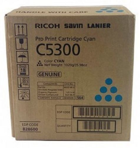 Картридж лазерный Ricoh С5300/828604, голубой, 45500 страниц, оригинальный для Ricoh С5300s/C5310s