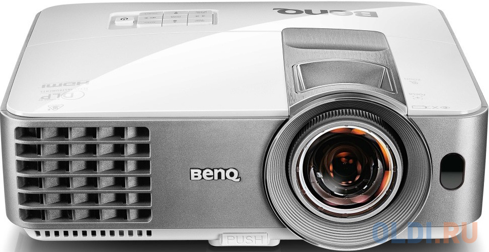 Проектор BenQ MW632ST DLP, 1280x800, 3200 AL, 13000:1, 16:10, 0.7ST, 1.2x, TR 0.72~0.87, HDMIx2/ MHLx1, VGA, USB Power, Auto vertical keystone, White,