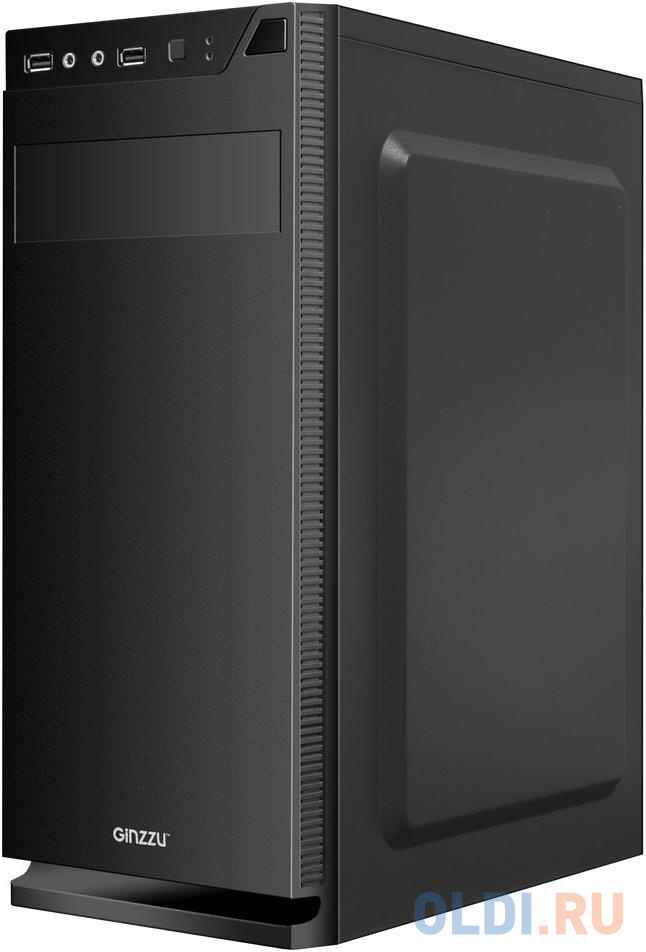 Корпус ATX GINZZU A250 Без БП чёрный