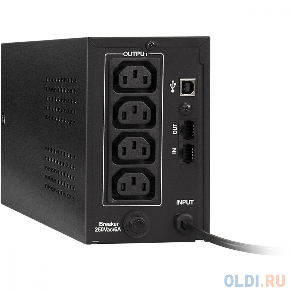 Exegate EP285579RUS ИБП ExeGate SpecialPro Smart LLB-600.LCD.AVR.C13.RJ.USB <600VA/360W, LCD, AVR, 4*IEC-C13, RJ45/11, USB, Black> в Москвe