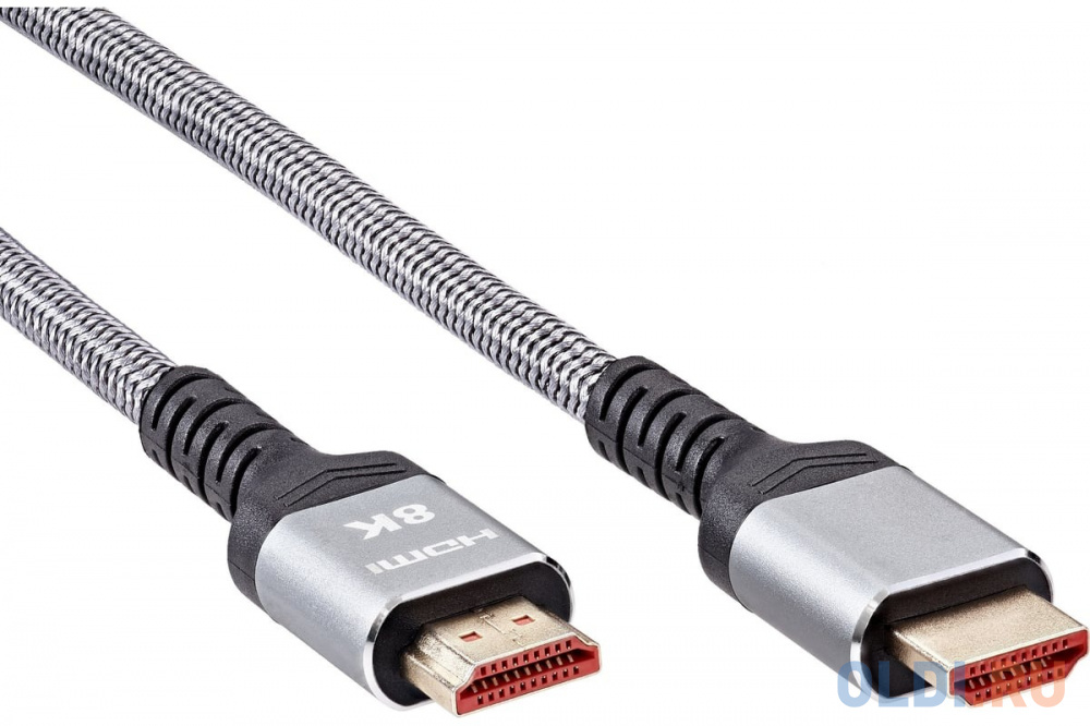 Кабель/ Кабель HDMI 19M/M,ver. 2.1 8KX60Hz (Econom) оплетка 5m iOpen <ACG859A-5.0>