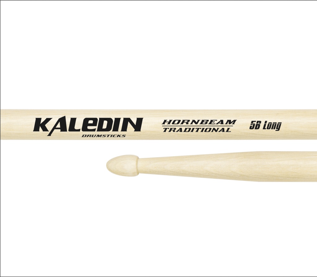 Барабанные палочки Kaledin Drumsticks 7KLHB5BL 5B Long граб деревянный наконечник