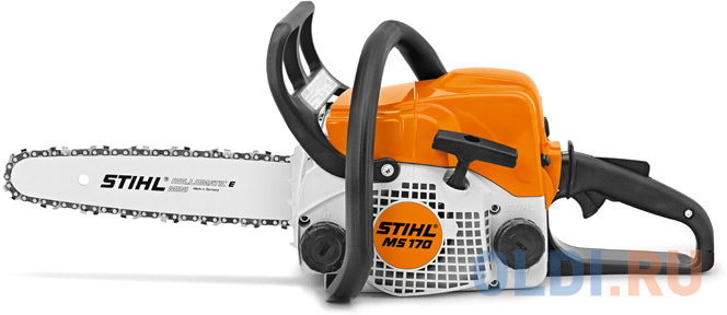 Бензопила STIHL MS 170  1.3кВт/1.8лс 30.1см3 шина 14 цепь 3/8-1.1мм-50 3.9кг (баз.модель)