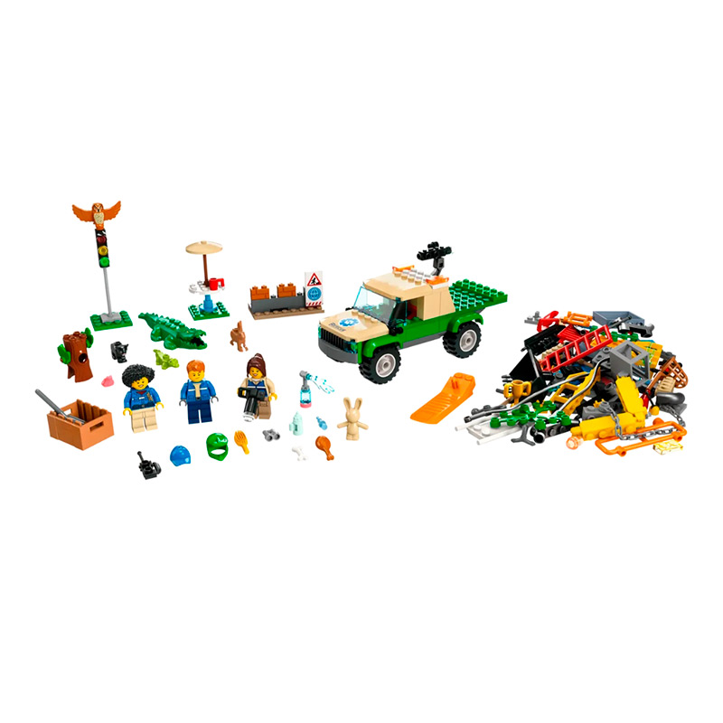 Конструктор Lego City Миссии по спасению диких животных 246 дет. 60353