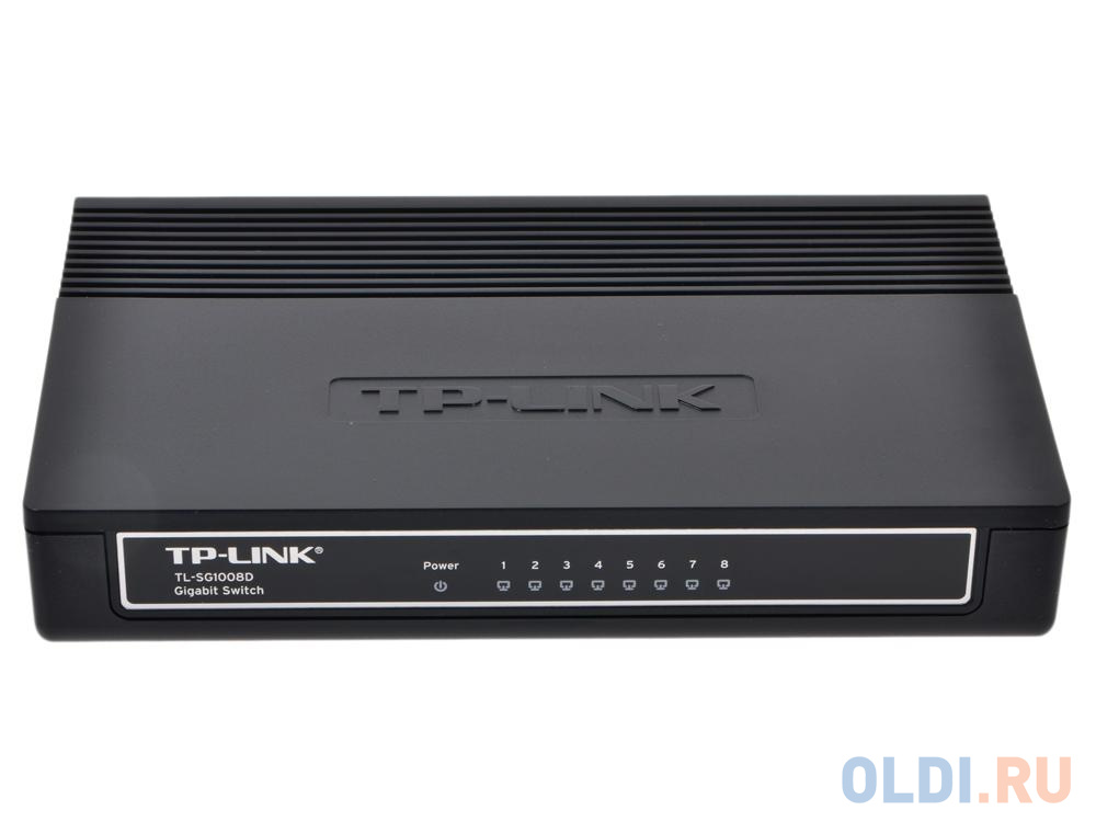 Коммутатор TP-LINK TL-SG1008D 8-портовый гигабитный настольный коммутатор