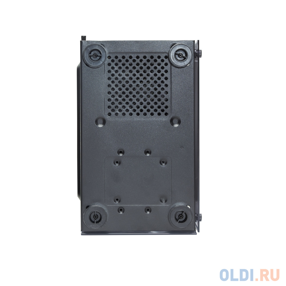 Корпус Minitower ExeGate Mistery X2-NPX500 (mATX, БП 500NPX с вент. 12 см, 2*USB+1*USB3.0, аудио, черный, 4 вент. 12см с RGB подсветкой, боковая панел в Москвe