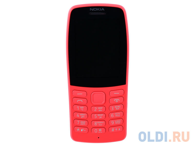 Мобильный телефон NOKIA 210 DS Red TA-1139, 2.4"