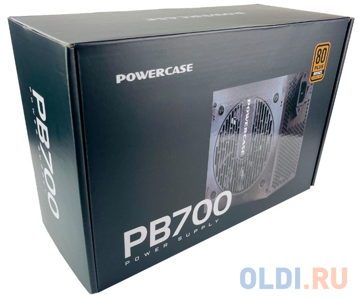 Powercase PB700 (80 Plus Bronze, ATX 2.31, 700W, APFC, DC-DC, 120mm Fan) / PS-700B-DC в Москвe