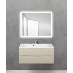 Зеркало BelBagno Spc-Grt 100х80 с подсветкой, кнопочный выключатель (SPC-GRT-1000-800-LED-BTN) в Москвe