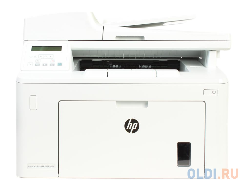 МФУ HP LaserJet Pro M227sdn <G3Q74A> принтер/сканер/копир, A4, 28 стр/мин, ADF, дуплекс, USB, LAN (замена CF486A M225rdn)