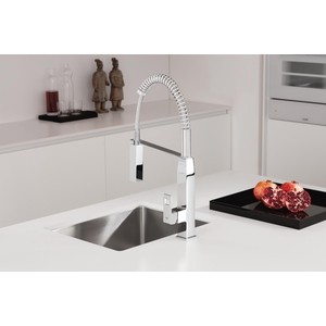 Смеситель для кухни Grohe Eurocube профессиональный (31395000)