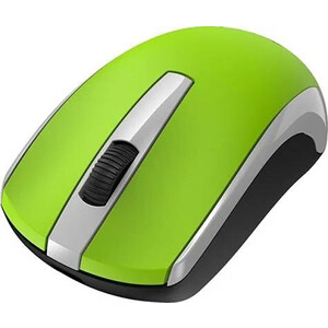 Мышь Genius ECO-8100 зеленая (Green), 2.4GHz, BlueEye 800-1600 dpi, аккумулятор NiMH new package