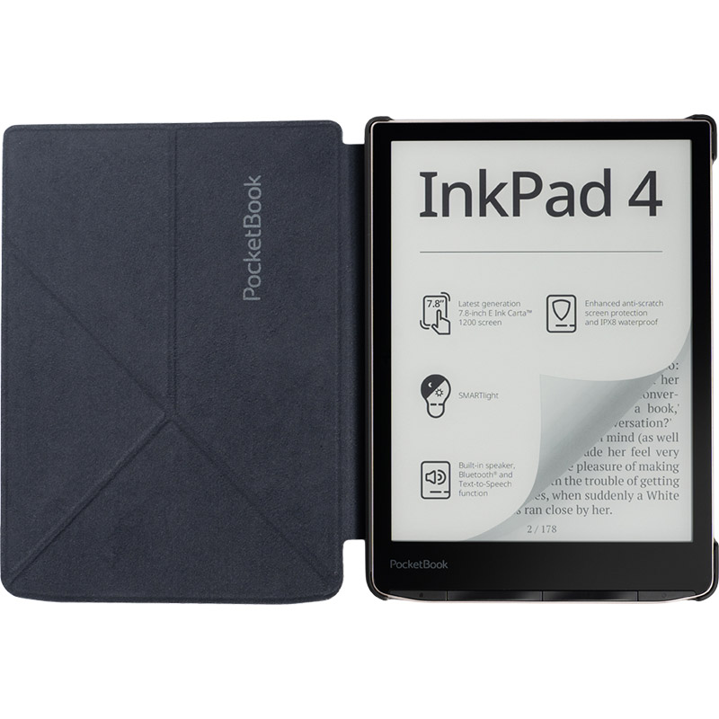 Аксессуар Чехол для PocketBook 743G InkPad 4 Black H-SO-743-K-WW