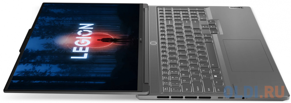 Ноутбук Lenovo Legion Slim 7 16APH8 Ryzen 7 7840HS 16Gb SSD1Tb NVIDIA GeForce RTX4060 8Gb 16" IPS 3.2K (3200x2000) noOS grey WiFi BT Cam (82Y4001