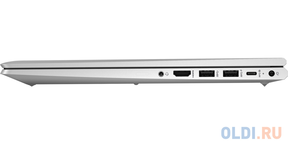 Ноутбук HP Probook 450 G9 <6A151EA> i5-1235U(1.3)/8Gb/256GB SSD/15.6"FHD IPS AG/Int:Intel Iris Xe/FPR/Cam HD/DOS (Pike Silver,Aluminum)