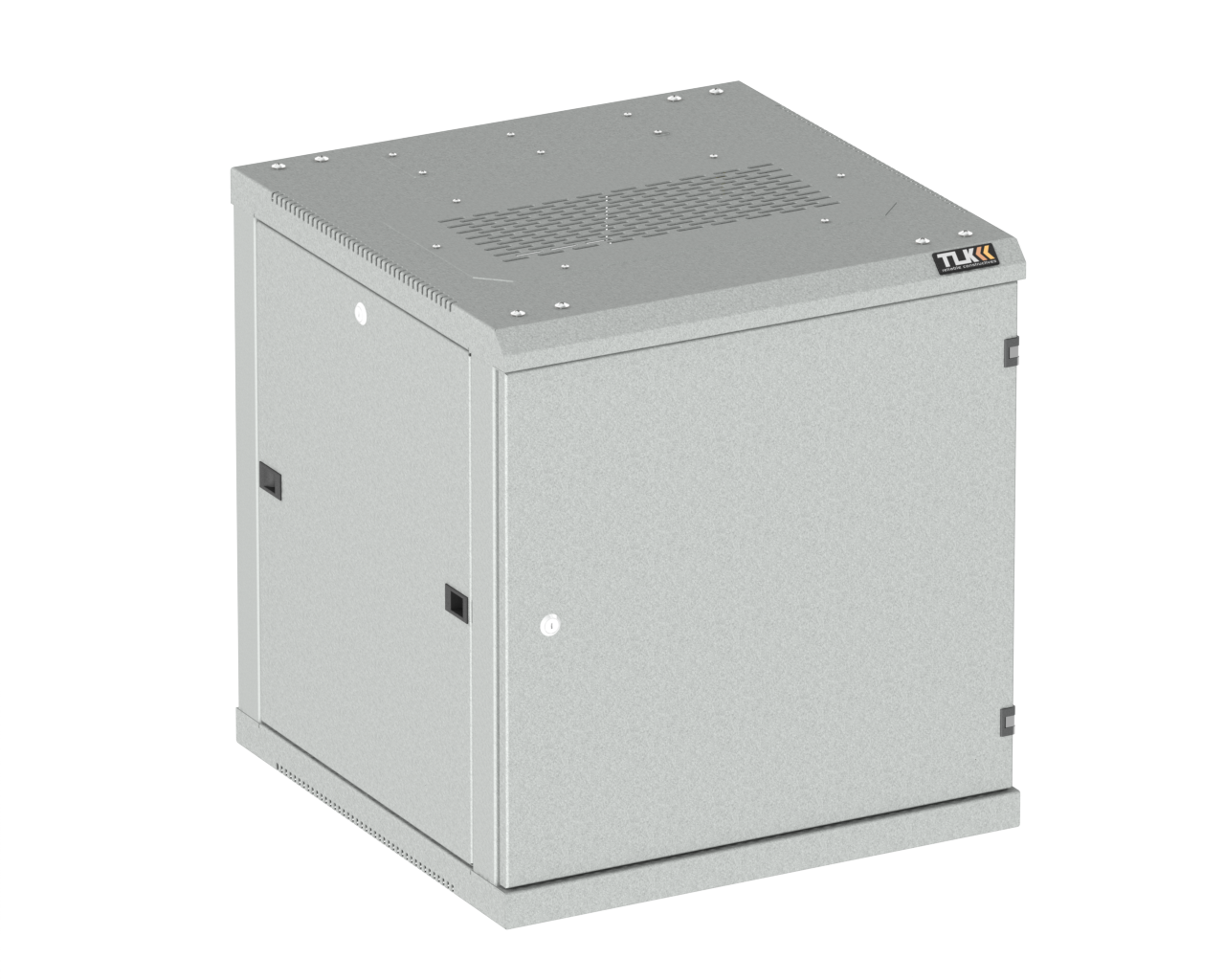Шкаф телекоммуникационный настенный 18U 600x600 мм, металл, серый, разборный, TLK TWC (TWC-186060-R-M-GY)