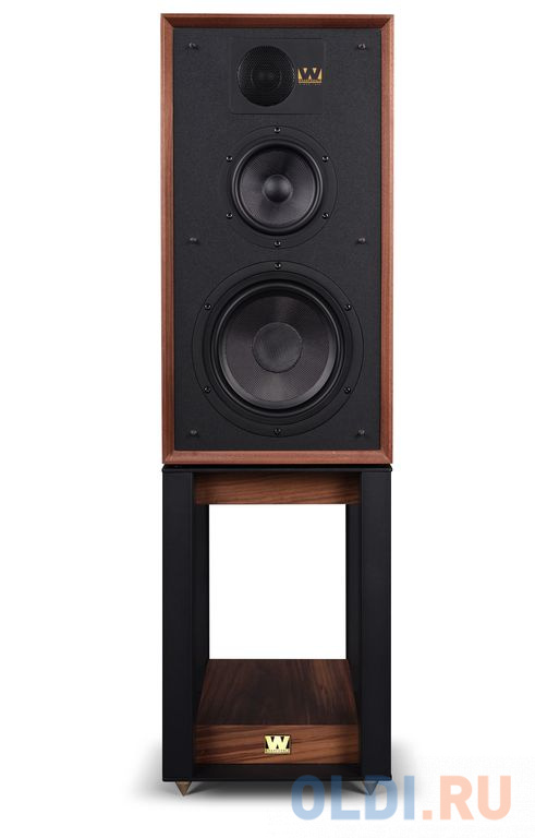 Полочная акустическая система со стойками Wharfedale 85th Anniversary Linton Цвет: Орех [Antique Walnut]