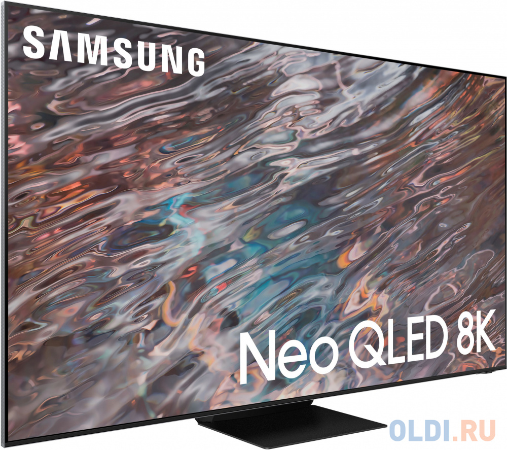 Телевизор QLED Samsung 85" QE85QN800BUXCE Q черный 8K Ultra HD 120Hz DVB-T2 DVB-C DVB-S2 USB WiFi Smart TV (RUS) в Москвe