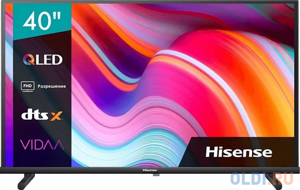 Телевизор QLED 4K 40" 40A5NQ HISENSE в Москвe