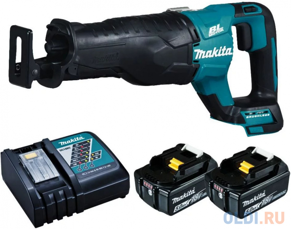 Ножовка MAKITA DJR187RTE  18В. 2х5АчLi-ion. 0-3000об\\м. ход-32мм. рез-255мм в Москвe