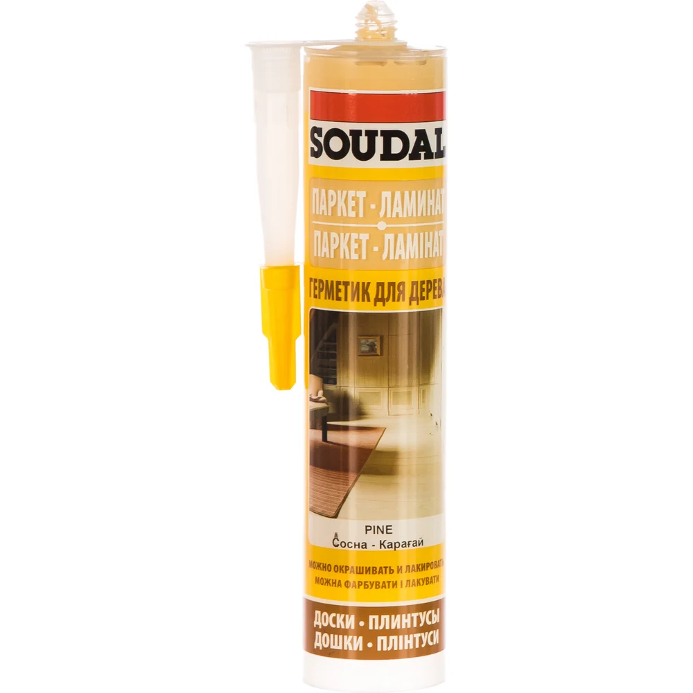 Паркетный акриловый герметик Soudal