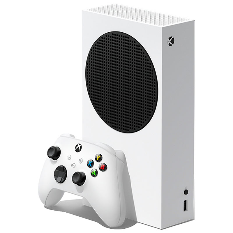 Игровая приставка Microsoft Xbox Series S 512Gb + 3 игры Fortnite + Rocket League + Fallguys