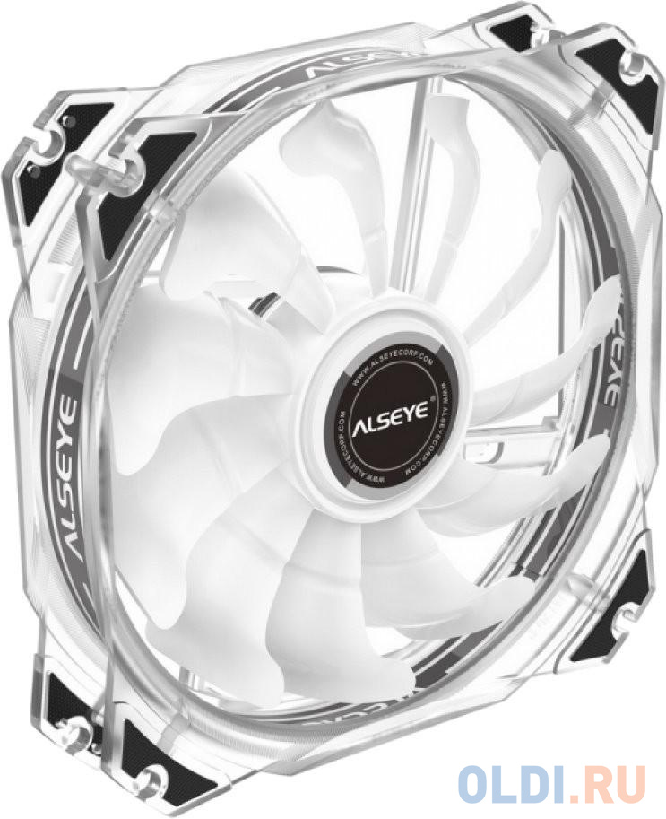 M120-PT FAN 120mm, 1300rpm, 42.5CFM, 23.6dBA, Molex + 3pin, RGB, Transparet frame, RTL