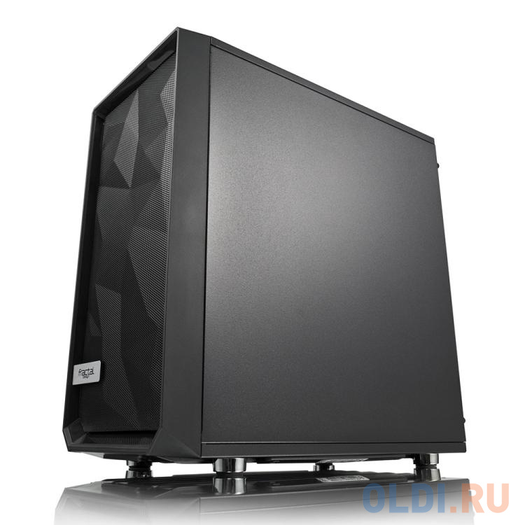 Корпус Fractal Design Meshify Mini C TG черный без БП mATX 5x120mm 4x140mm 2xUSB3.0 audio bott PSU