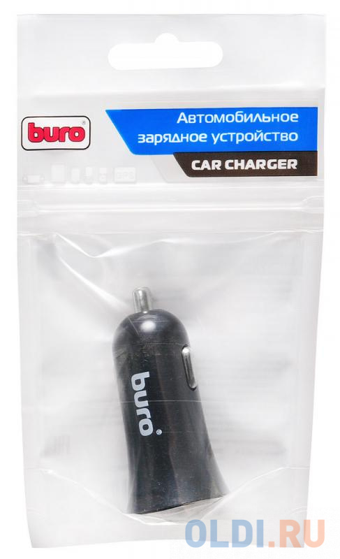 Автомобильное зарядное устройство Buro XCJ-041-2.1A 2.1А черный