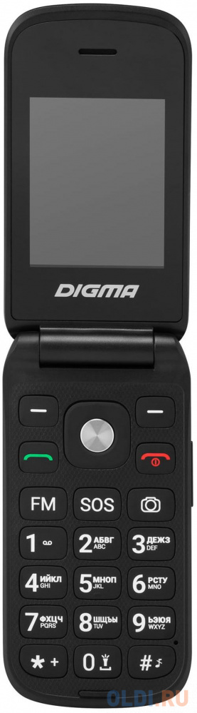 Телефон Digma VOX FS240 черный