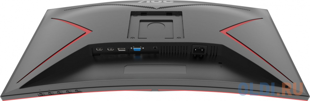 Монитор AOC 27" Gaming C27G2E черный/красный VA LED 1ms 16:9 HDMI матовая 250cd 178гр/178гр 1920x1080 240Hz VGA DP FHD 5кг