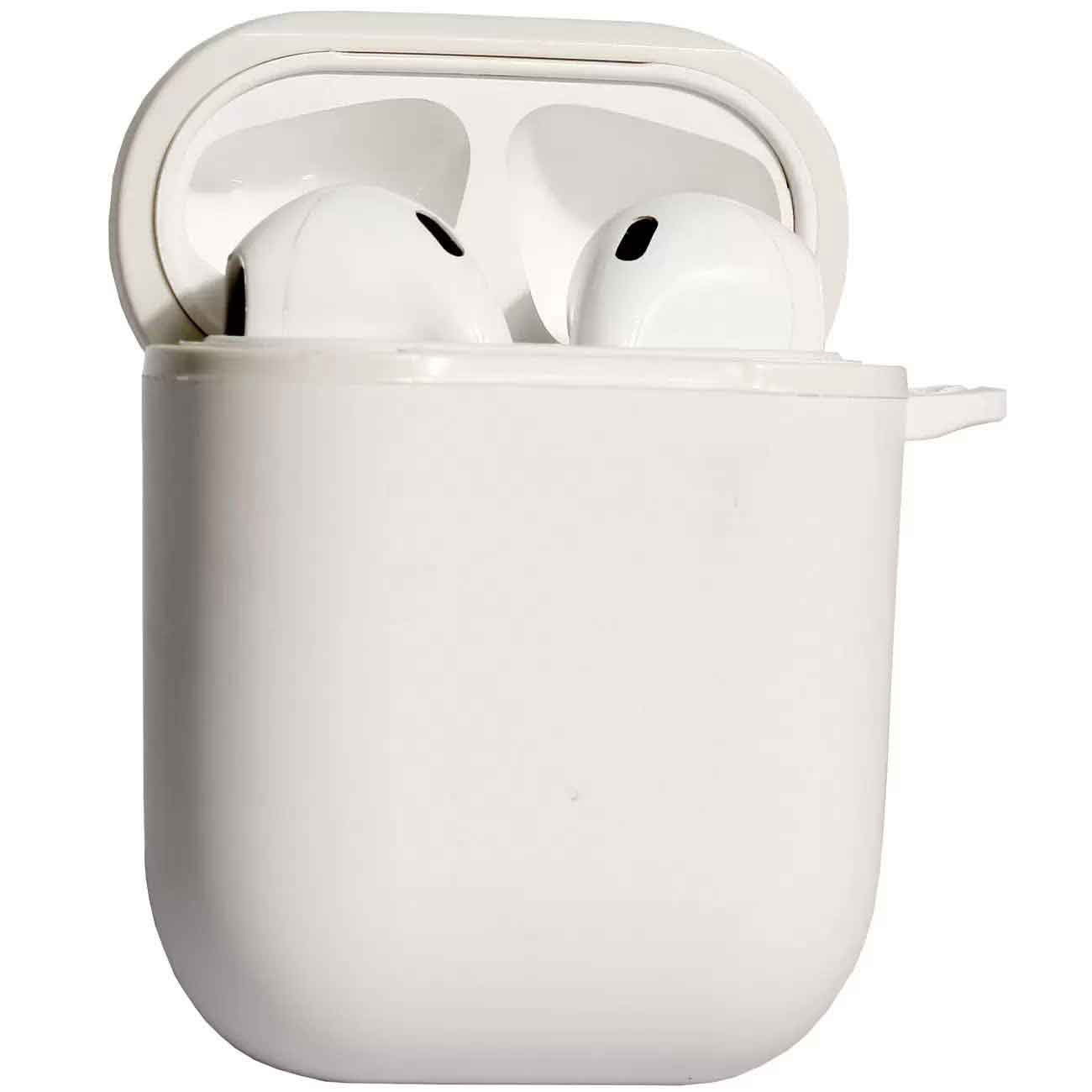 Чехол для Airpods с БЗУ Barn&Hollis B&H-22, белый