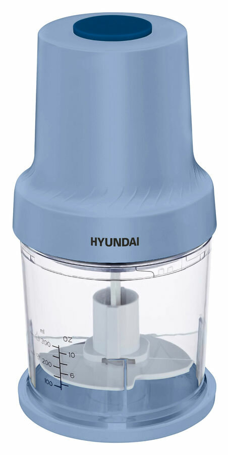 Измельчитель Hyundai HYC-P3138, 350 Вт, голубой/белый (1782576)