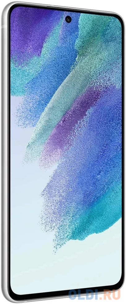 Смартфон Samsung SM-G990E Galaxy S21 FE 128Gb 8Gb белый моноблок 3G 4G 2Sim 6.4" 1080x2340 Android 12 12Mpix 802.11 a/b/g/n/ac/ax NFC GPS GSM900/ в Москвe