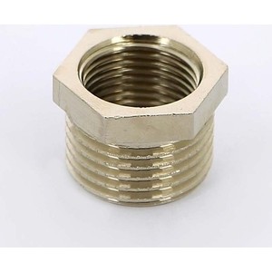 Футорка Uni-Fitt НВ 1/2'' х 3/8'' никелированная (604N2100)