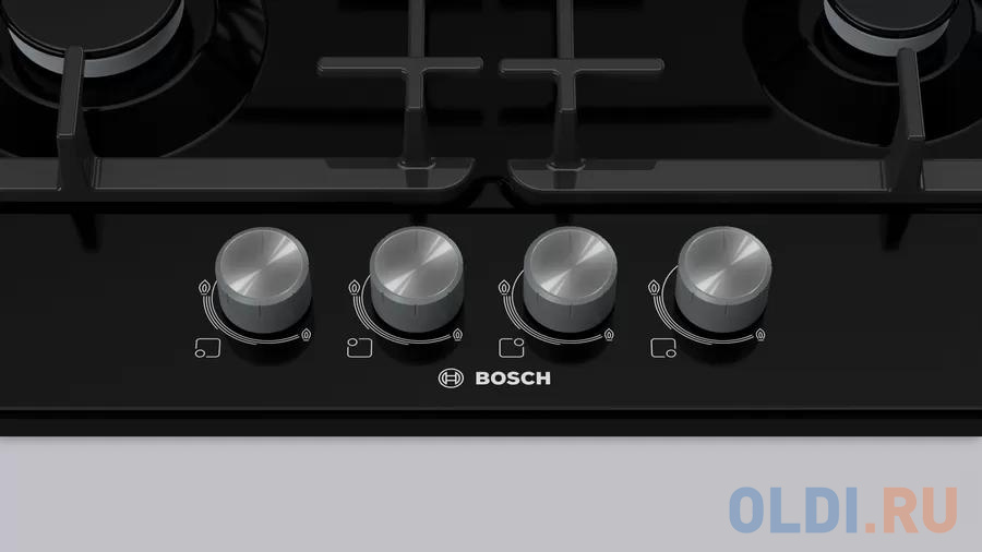 Варочная панель газовая Bosch PGP6B6O93R черный